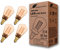greenandco 4x Vintage Design LED Birne zur Stimmungsbeleuchtung | E14 ST45 | gold | 2W 65lm | 1800K extra warmweiß | 320° | 230V | flimmerfrei | nicht dimmbar | Edison Glühbirne
