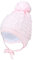 TupTam Baby Winter Beanie- Strickmütze, Farbe: Hellrosa, Hat Size: 39-41