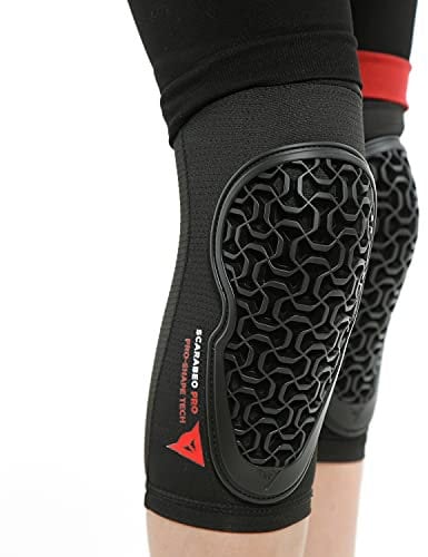 DAINESE Ginocchiera Scarabeo PRO, Black, S