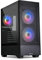 Lian-Li LIAN LI High Airflow ATX PC Case, RGB Gaming Computer Mesh Front Panel Mid-Tower Chassis w/ 3 ARGB PWM Fans Pre-Installed, USB Type-C Port, Tempered Glass Side (LANCOOL 205 C, Black)