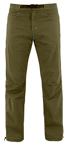 Café Kraft Herren Ira Pants Boulderhose Kletterhose Climbing (XL, Forest Green)