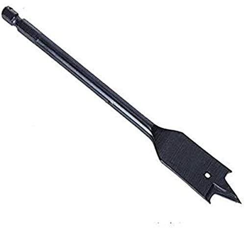 Boxonly Flat Wood Drill Bit 28mm Carbon Steel Spade Drill Bits For Soft Wood,Hard Wood Plywood,Chipboards