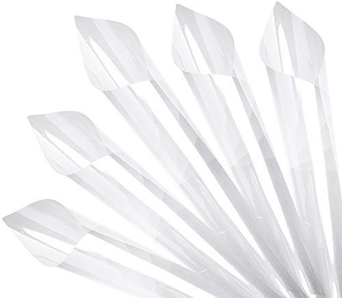 BOLLUMA 5 Stück 50x40cm Farbfolie Farbfilter Folie Professionel Transparente Farbkorrektur Beleuchtung Farbfolien CTO CTB für Foto Studio Strobe Blitz LED Licht Scheinwerfer Flash DJ-Licht Weiß