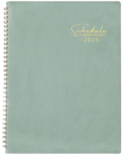 Planer 2026 - Business Planner 2026, 3-stöckiger Terminplaner Notizblock, JAN 2026 - DEC 2026, 2026 Terminbuch, Tagesplaner, 22,2 x 28,9 cm, 60-Minuten-Intervalle + Monatstaben + Ledereinband + Tasche