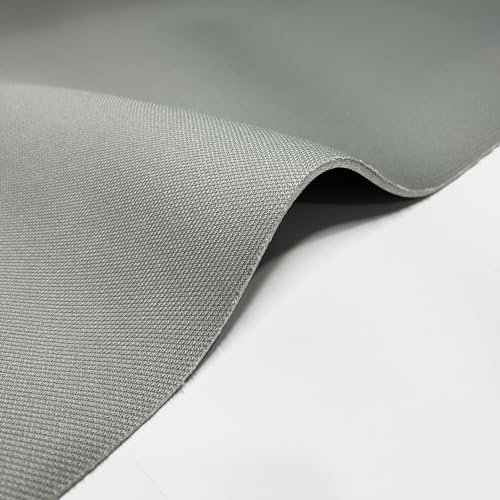 Tissu pour Revêtement de Voiture. Ciel de toit de voiture, Portières et Intérieurs. Vendu au Mètre. (Gris Moyen)