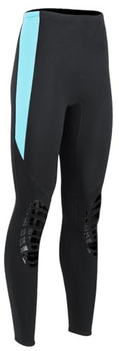 Neoprenhosen Damen 1.5mm Tauchhose Neoprenhosen halten warm Tauchanzug Hosen Tauchhose für Tauchen Surfen Schwimmen Schnorcheln Kajak Hosen Erwachsene M Größe
