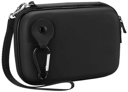 Laroal Étui pour Disque Dur Externe, Housse de Protection pour Disque Dur de 2,5 Pouces, Sac de Rangement, Dimensions internes : 10 x 13 x 3,5 cm (Noir)