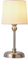 Cordless Rechargeable Table Lamp 6000mAh Battery Operated Table Lamp Touch Bedside Lamps with Brightness Memory, LED Dimmable Bedroom Table Lamps for Living Room,Dinner -Nickel(Bulb included)