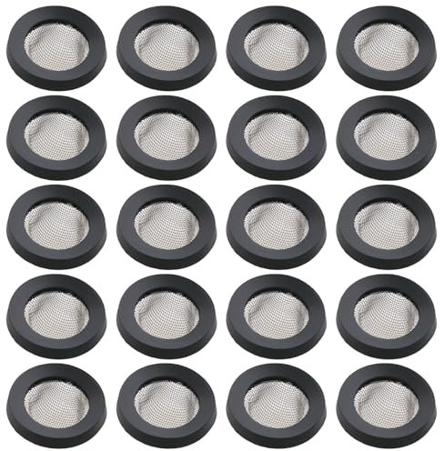 LT Easiyl Lot de 20 joints d'étanchéité en caoutchouc de 1,9 cm pour filtre torique compatible avec AEG Wash Compatible avec Frigidaire Compatible avec Haier