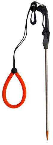 LIbgiubhy Acciaio inossidabile Tickles Shaker Subacqueo Noise Maker Asta Subacquea Scubas
