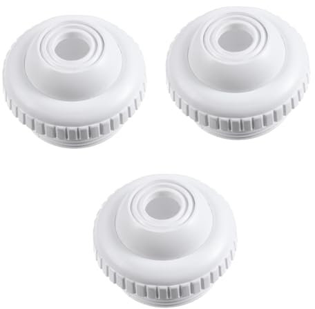 SUPVOX 3pcs Fitting for Spa Pool Accessories Stream Return Jet Fitting for Swimming Pool Inlet Water Nozzle for Spa