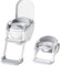 Réducteur Toilette Enfant avec Marche, 2 IN I Toilette Pot WC Bebe Enfant Réducteur WC Enfant, Bébé de Siege Reducteur, Réglable en Hauteur et Pliable