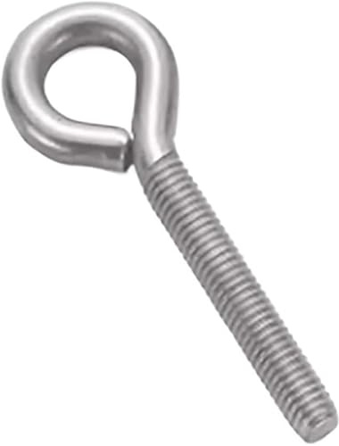 Bullone a gancio ad occhiello, Vite a occhiello 304/Vite a gancio aperto/chiuso/Vite a bullone ad anello di sollevamento(5pcs M5x60)