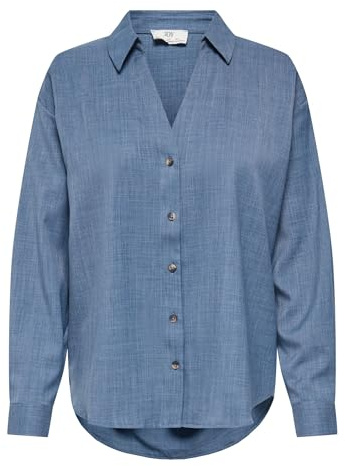 JDY Damen Jdynina L/S Shirt WVN Noos Jdynina L/S Shirt WVN Noos (1er Pack)