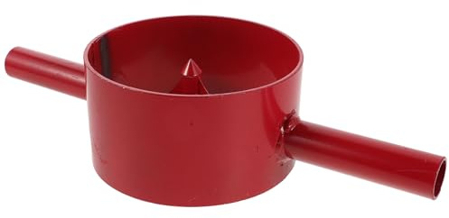 COLLBATH Fendeur de Bambou à 2 Lames en Acier Solide Outil à Main Léger pour Coupe-Canne Bambou Séparateur Manuel pour Tissage Vannerie et Jardinage Fournitures Professionnelles de Travail