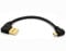 90 Degree USB 2.0 to Micro USB B Male Cable Gold Plated Left Angled Data Sync and Charge Extender Lead (15cm) (Left)