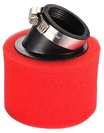 WOOSTAR Filtro Aria Spugna Moto 42mm Sostituzione per 125cc 140cc 150cc 200cc CRF KLX ATV 4 Wheeler Quad Scooter Dirt Pit Bike Rosso