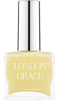London Grace Nail Polish | Daphne 12ml | Pastel Yellow Long Lasting Vegan Eco-conscious Varnish | Quick Dry, Chip-Resistant, & No Nasties Formula