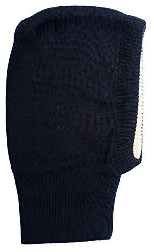 Foster-Natur, Baby Schlupfmütze/Fenstermütze, 100% Wolle mit Baumwollfutter (Marine, 46-48)