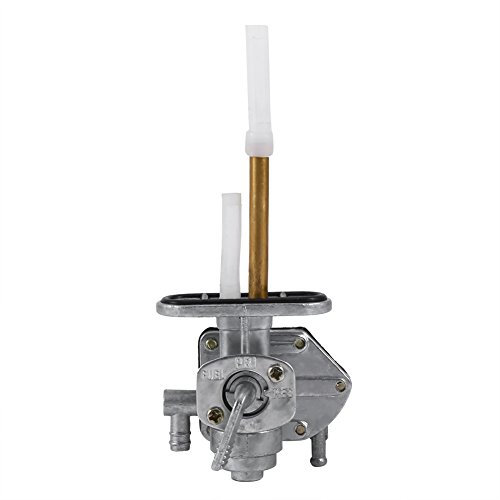 Llave de purga de combustible Válvula de interruptor de tanque Válvula de encendido y apagado Interruptor de grifo Válvula de grifo de combustible Conjunto de interruptor de llave de purga Ajuste para