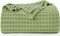Utopia Bedding Baumwoll Waffeldecke 300 GSM (Salbeigrün - 228 x 228 cm), weiche, leichte, atmungsaktive Bettdecke für alle Jahreszeiten