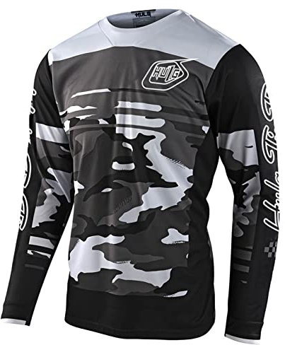 Men's Cycling Jersey MTB Tops,MX MTB Lightweight Materials,Breathable Material,Mountain Bike Long Sleeve Breathable Comfortable Soft Moisture Wicking Cycling Jersey (Color-26,4XL)
