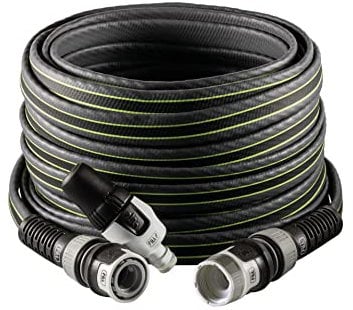 FITT Force 1/2 20m Carbon Neutral, Tubo Acqua da Giardino per Irrigazione, Compatto, Leggero e Resistente per Uso Intensivo con Lancia, Grigio-Lime
