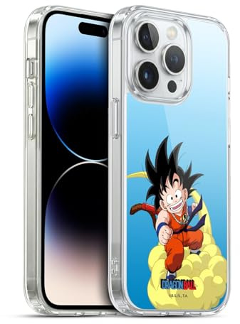 Head Case Designs Officially Licensed Dragon Ball Goku Characters Gel Case [Military Grade Protection] Compatible with Apple iPhone 13 Pro and Compatible with MagSafe