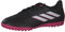 Adidas Unisex Copa Pure.4 Tf Football Shoes (Turf), Core Black/Zero Met./Team Shock Pink 2, 46 2/3 EU