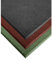 JARDIN202 - Dalle en caoutchouc massif 40 mm | 50 x 50 cm | Spécial pour gymnases | Sol pour enfants | Fitness | 1 dalle : 50 x 50 cm (noir)
