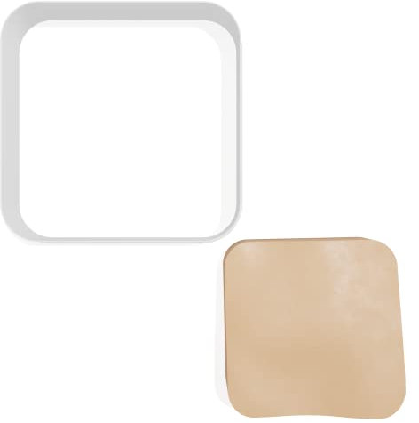 Rounded Square Shape Cookie Cutter - 3 Sizes