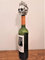 Skull Wine Decanter Bottle Stopper Silver Skull with Tiara Gothic Style.