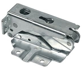 LUTH Premium Profi Parts Türscharnier kompatibel mit Siemens 00648993 oben für Kühlschrank Gefrierschrank Kühlgefrierkombination