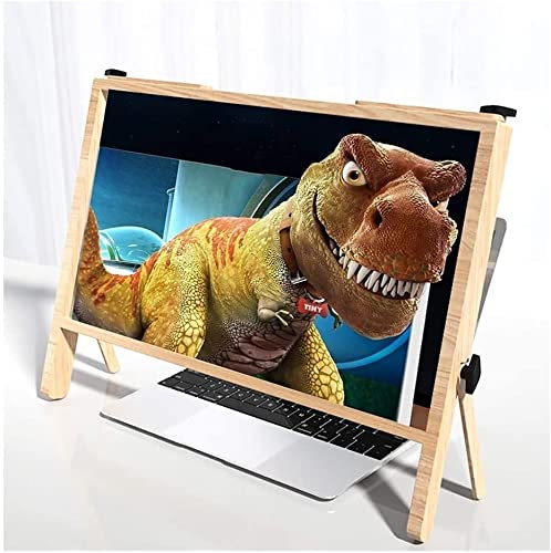 Handy-Bildschirmlupe, Laptop-Vergrößerungsbildschirm, 22-Zoll-Anti-Blaulicht-Laptop-Bildschirmschutz-Halterung, 3-5D-HD-Computer-Bildschirmlupenhalterung mit verstellbarem Winkel