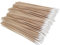 Pineeseatile 100 pièces 6 Pouces bâtons en Bois en Coton Coton Nettoyage de Coton bâtons de Coton en Bois Maquillage applicateur cosmétique bâtonnets 111