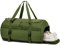 TAIHOYIN Sporttasche & Reisetasche 60L Groß Trainingstasche Herren Damen mit Schuhfach & Rucksack-Funktion Leichte Wasserdicht Fitnesstasche Sport Gymtasche für Weekender Reisen, Armeegrün
