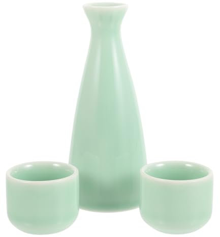 MAGICLULU Sake Japones Copas Botella De Cerámica Para Servir Sake Regalos Para Del