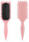 EIHI Lockenbürste,Curly Hair Brush,Locken Bürste Define Styling,Curl Defining Brush,Haarbürste Zum Entwirren Für Frauen(Rosa)