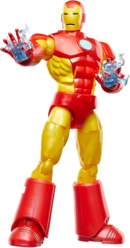 Hasbro Iron Man Marvel Legends Retro Package 6 Inch Action Figure Iron Man Model 09 2024 Legends ML Vintage Mark 9 [Parallel Import]