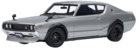 AUTOart 77466 1/18 Nissan Skyline 2000GT-R (KPGC110) Tuned Version Silber Fertigprodukt