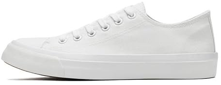 Ladies Canvas Shoes Low Top Trainers for Women Men Classic Lace Up Sneakers Canvas Plimsolls Pumps Casual Tennis Shoes