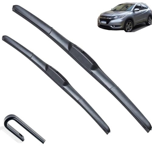 Escobillas de limpiaparabrisas Delanteras, para Honda HR-V HRV MK2 2015-2020, Parabrisas, Ventana, cepillos de Lluvia para Coche 26'' + 18''