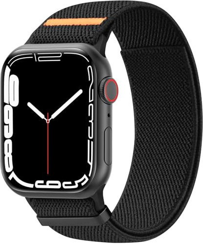 Wanme Correa para Correas Apple Watch 41mm 40mm 38mm 46mm 45mm 44mm 42mm 49mm, Pulsera Elásticas Ajustables de Nylon, Pulseras Deportivas de Repuesto para iWatch Series 10 9 8 7 6 5 4 3 2 1 SE Ultra