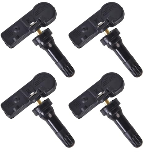 Motvhcs TPMS-Sensoren, 4 Stück, vorprogrammierter Reifendrucksensor, 433 MHz, für RAM 1500 DT, Modell 2019–2021, ersetzt # 68293199AA (4 Stück)