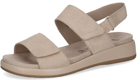 CAPRICE Sandale 9-28207-44 beige kombiniert G-Weite