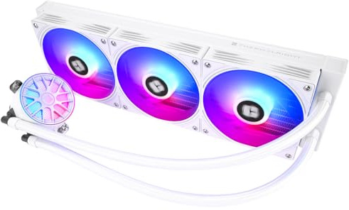 Thermalright AQUA ELITE 360 V6 ARGB White CPU Liquid Cooler, 360 Cooling Row Size,3x120mm Water Radiator,AMD: AM4/AM5,Intel LGA115X/1200/1700/1851, AIO CPU Cooler