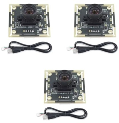 Lafeier 3 x Kameramodul OV9732 100 Grad, 2 m Kabel, 1280 x 720, 30 fps, für DIY-Autodarts. Io-USB-Laufwerk kostenlos