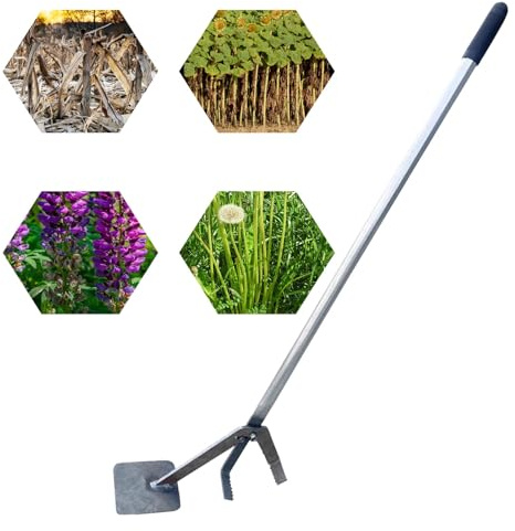 Post Puller Small Tree Root Puller Tool Stand Up Heavy Duty, Leverage Stump Remover Equipment for Trees Thorns Vines, Portable Farm Fence Stake Lifter(L 92 cm (36 1/4in))