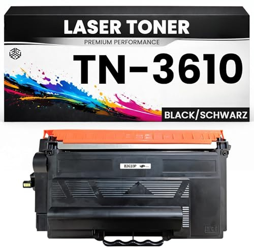 Toner TN-3610 hochwertige Brother Alternative Schwarz TN3610 wie Original für HL-L6210DW/6410DN/6415DN MFC-L6710DW/6910DN/6915DN MFC-EX910 HL-L6410DN
