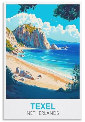 Puzzle 1000 Teile, Texel Niederlande Puzzles 1000 Teile für Erwachsene Malpuzzle 1000 Teile DIY Herausforderungspuzzles für Erwachsene 38x26 cm